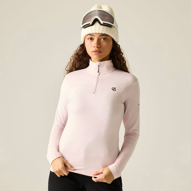 Dare2B Lowline II Strtch Damen T-Shirt pink-haze Produktbild 0