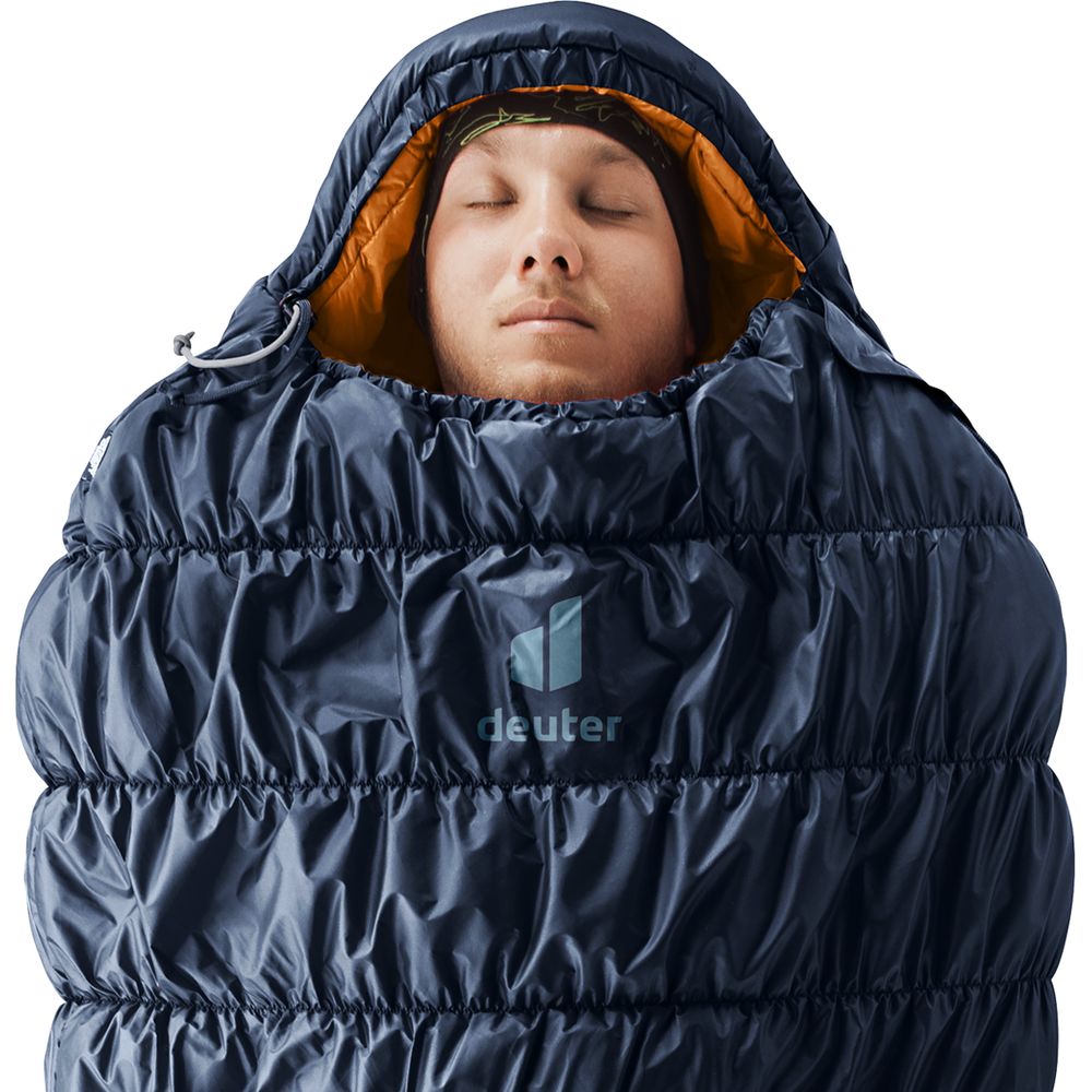 Deuter Exosphere +4c/39f Kunstfaserschlafsack ink-maple Produktbild 3