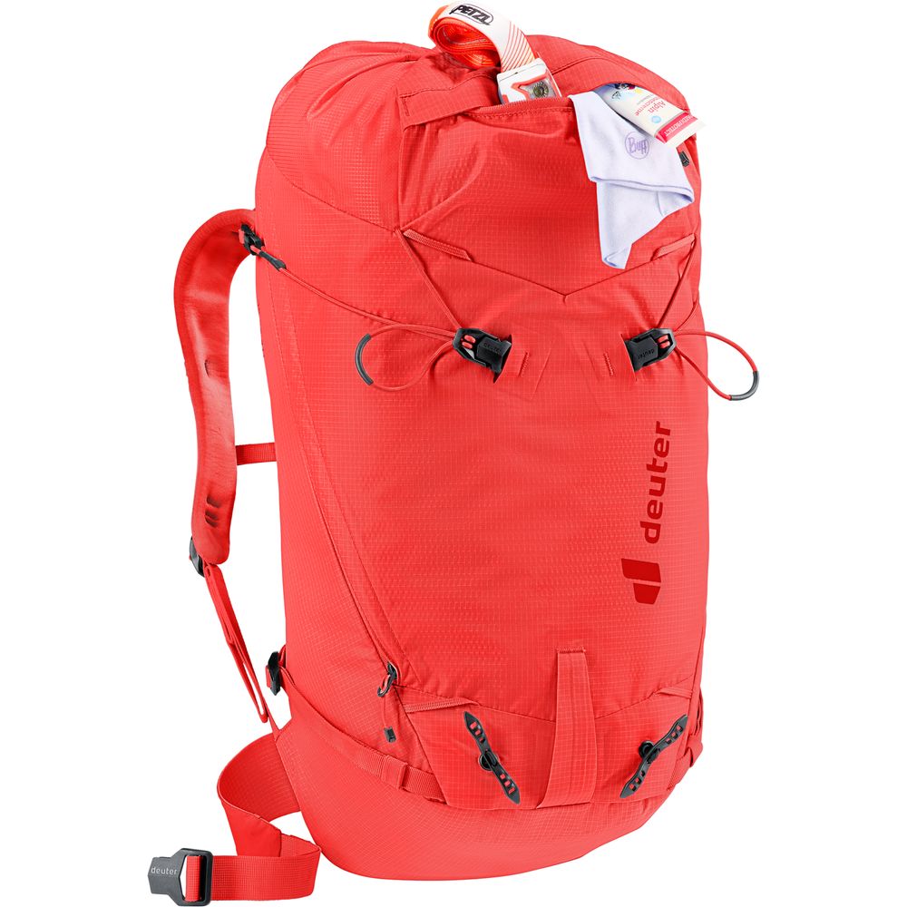 Deuter Guide Lite 28 SL Damen Hochtourenrucksack poppy-crimson Produktbild 10