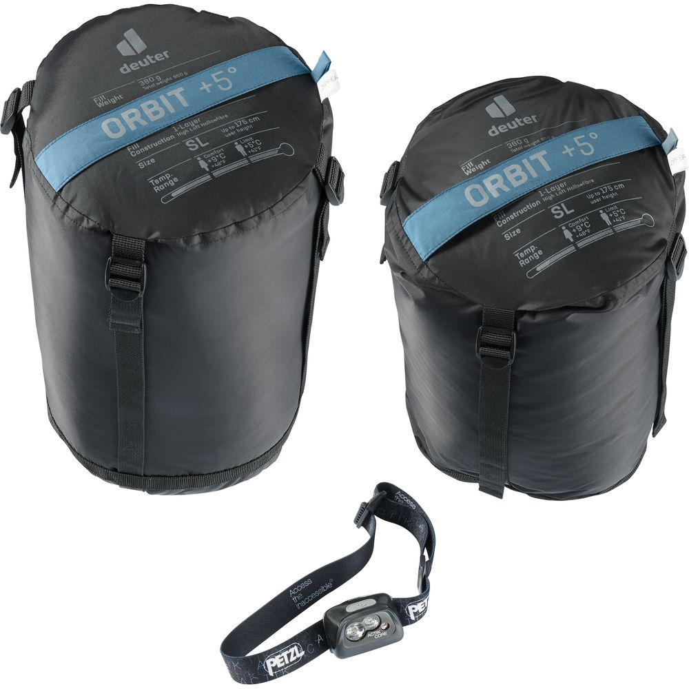 Deuter Orbit +5° SL / Zip Left Damen Schlafsack atlantic sage Produktbild 5