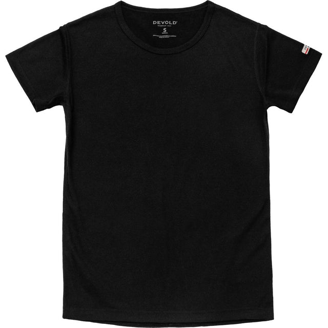 Devold Breeze Plus Merino 200 Damen T-Shirt black Produktbild 0