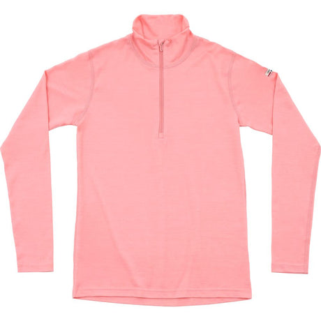 Devold Breeze Plus Merino 200 Zip Neck Damen Langarmshirt apricot Produktbild 0