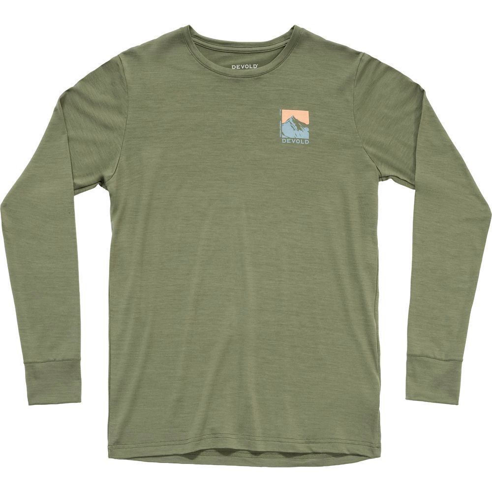 Devold Classic Summit LS Herren Langarmshirt lichen Produktbild 0