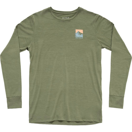 Devold Classic Summit LS Herren Langarmshirt lichen Produktbild 0