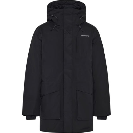 Didriksons Akilles Usx Herren Parka 2 black Produktbild 0