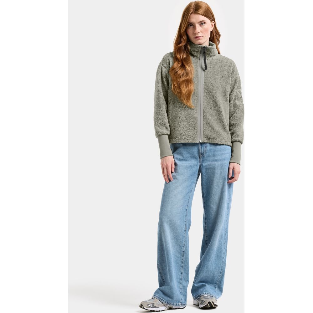 Didriksons Alexa 3 Damen Fleecejacke wilted-leaf Produktbild 0