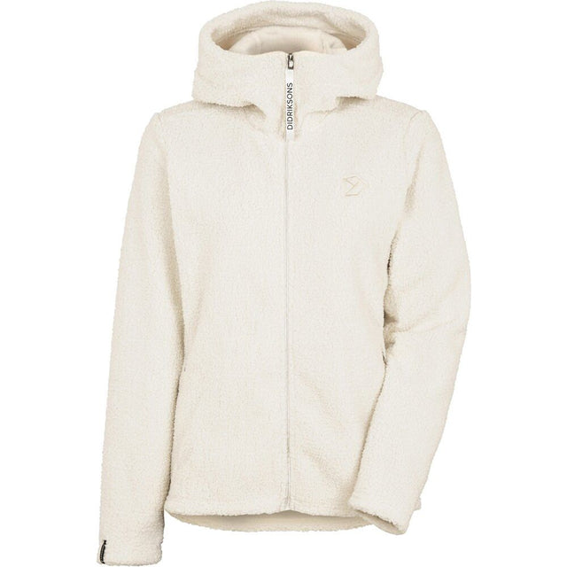 Didriksons Anniken FZ 2 Damen Fleecejacke shell white Produktbild 0