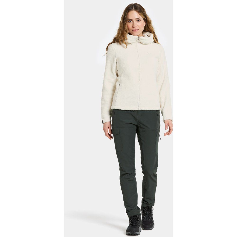 Didriksons Anniken FZ 2 Damen Fleecejacke shell white Produktbild 2