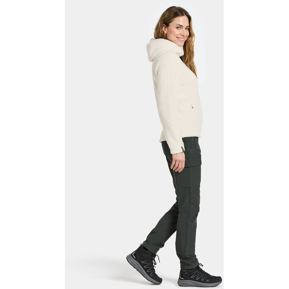 Didriksons Anniken FZ 2 Damen Fleecejacke shell white Produktbild 6
