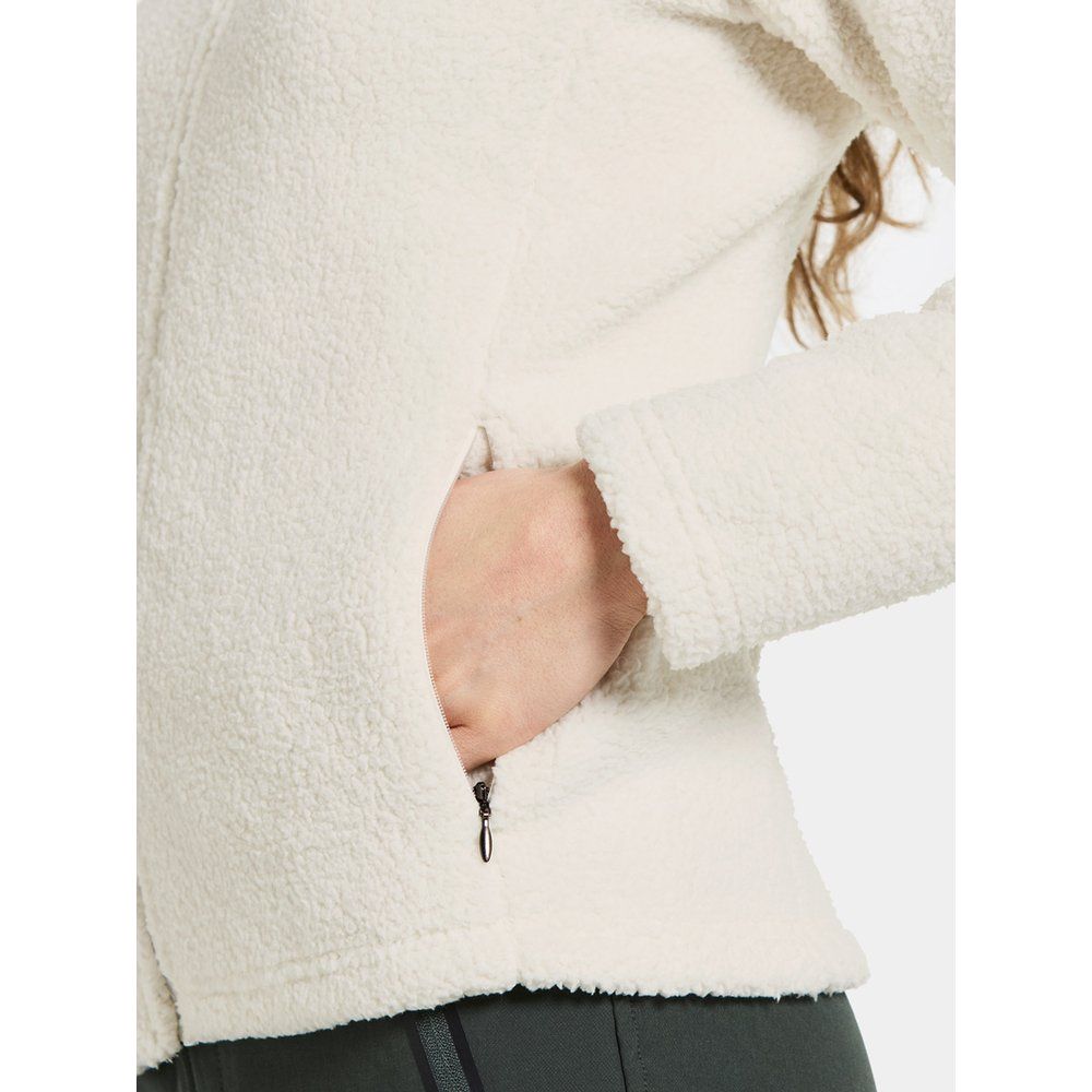 Didriksons Anniken FZ 2 Damen Fleecejacke shell white Produktbild 7