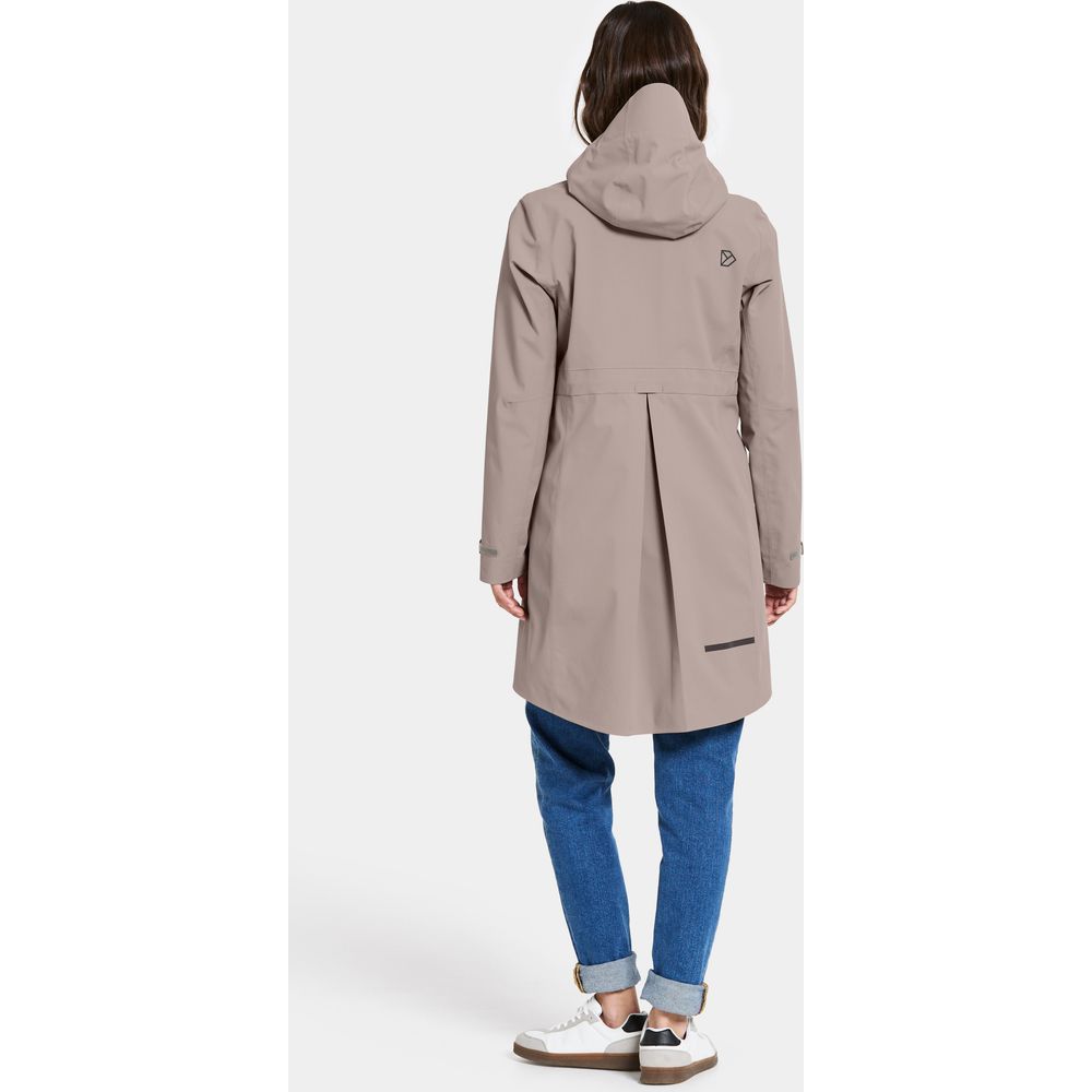 Didriksons Bea Damen Parka 6 ash-brown Produktbild 1