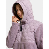 Didriksons Bibi Womens Fullzip 2 Damen Isolationsjacke lilac-haze Produktbild 2