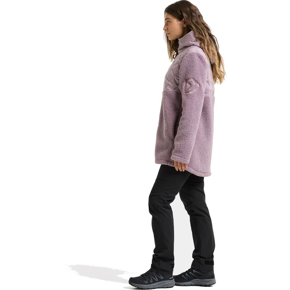 Didriksons Bibi Womens Fullzip 2 Damen Isolationsjacke lilac-haze Produktbild 6