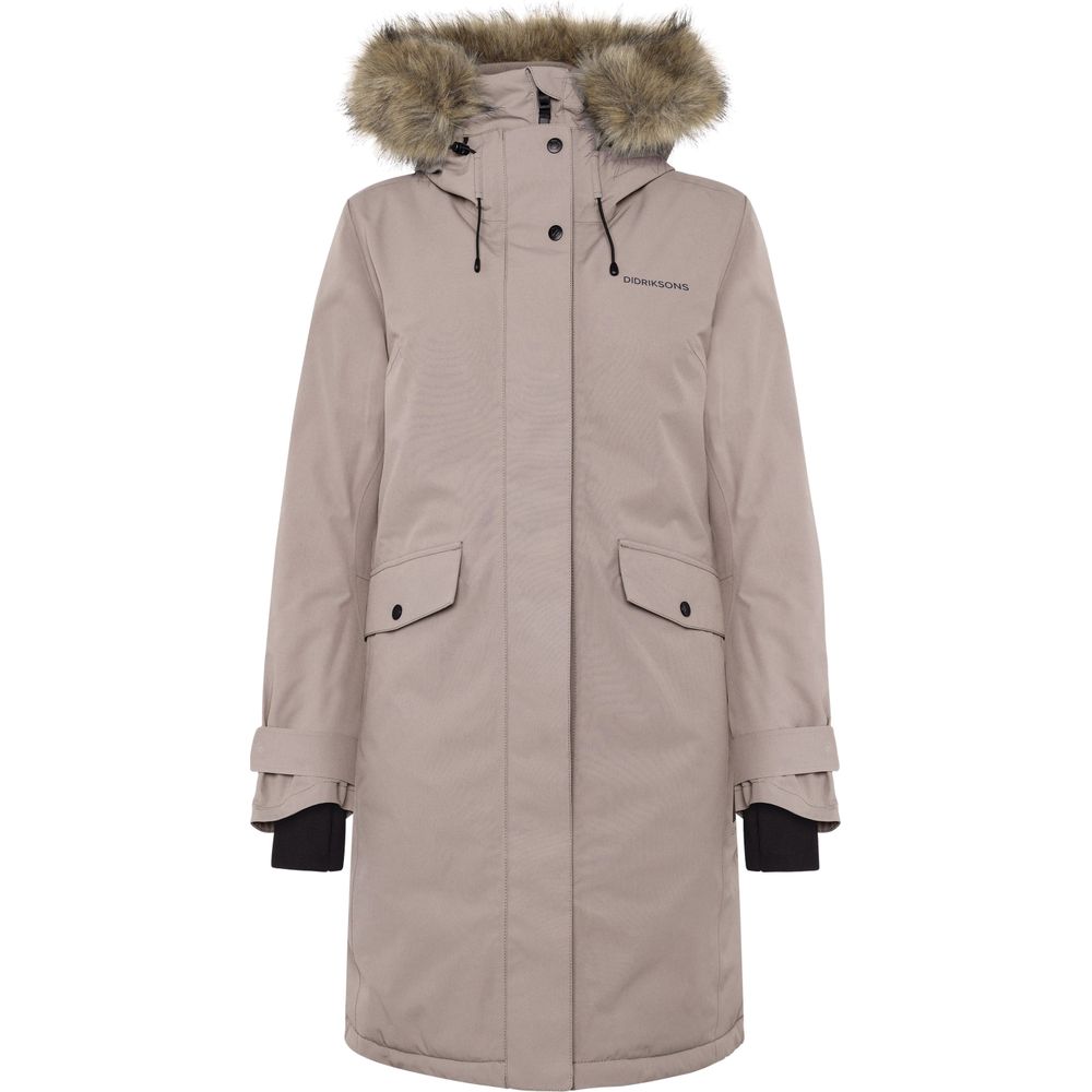 Didriksons Erika Womens Parka 3 ash-brown Produktbild 0