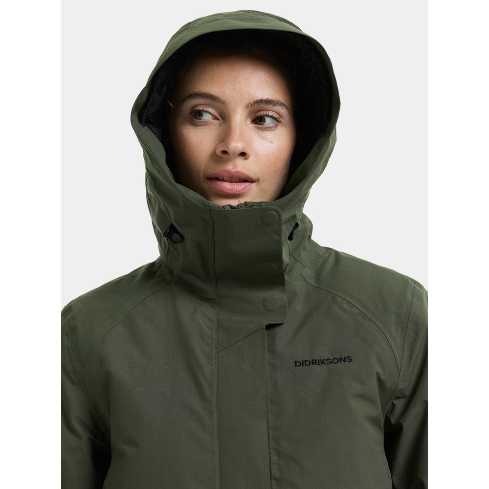 Didriksons Essa Damen Parka deep-green Produktbild 1