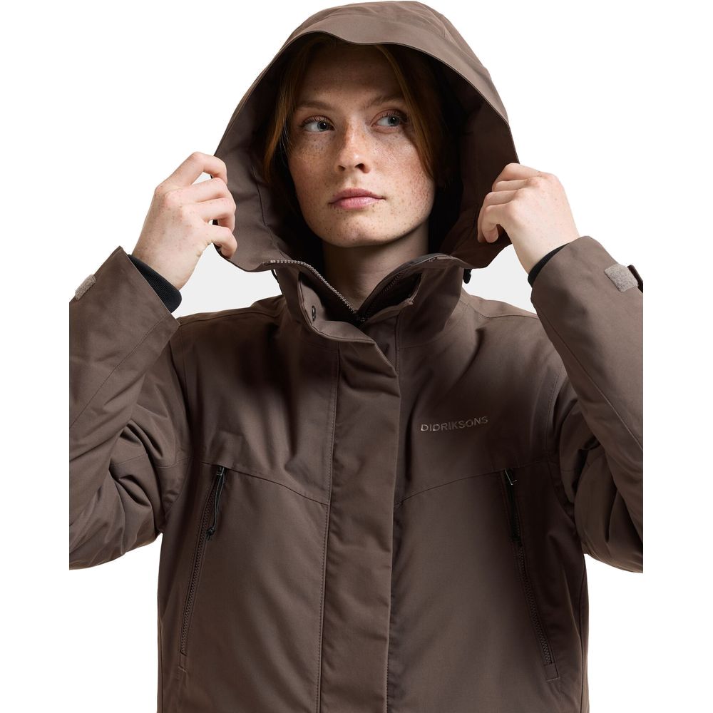 Didriksons Felia Damen Parka mocha-brown Produktbild 7