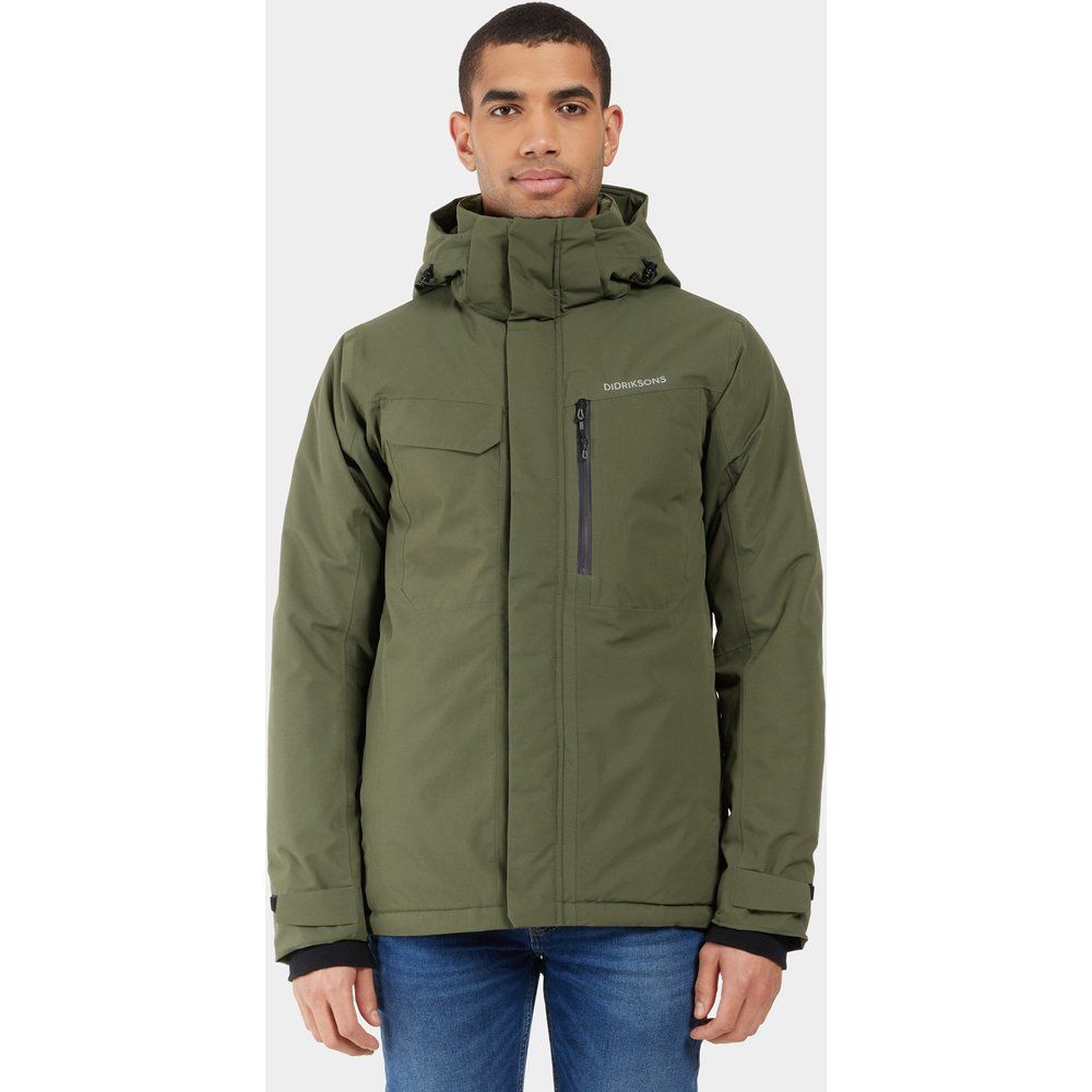 Didriksons Stefan Herren Funktionsjacke deep green Produktbild 2