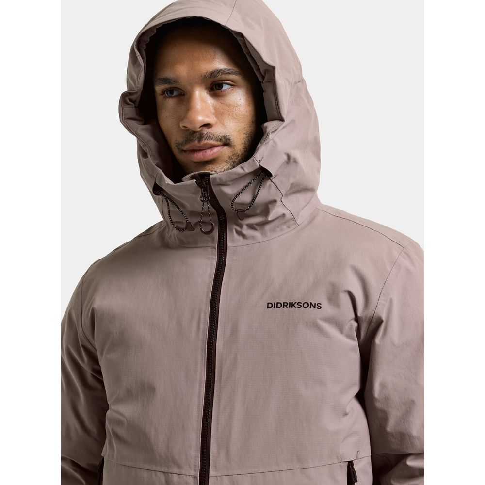 Didriksons Tempest Herren Parka ash-brown Produktbild 5