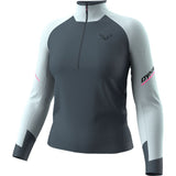 Dynafit Alpine 1/2 Zip Langarmshirt Damen cloud-blue Produktbild 0
