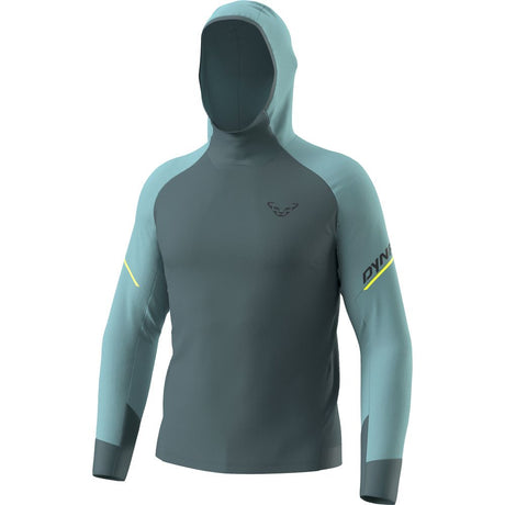 Dynafit Alpine L/S Hooded Herren Kapuzen-Longsleeve smoke blue  Produktbild 0