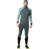 Dynafit Alpine L/S Hooded Herren Kapuzen-Longsleeve smoke blue  Produktbild 1