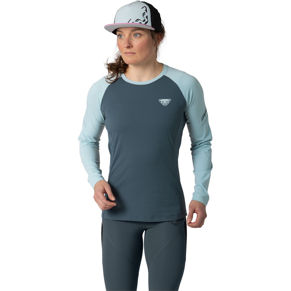 Dynafit Alpine Pro Damen Longsleeve cloud blue  Produktbild 5