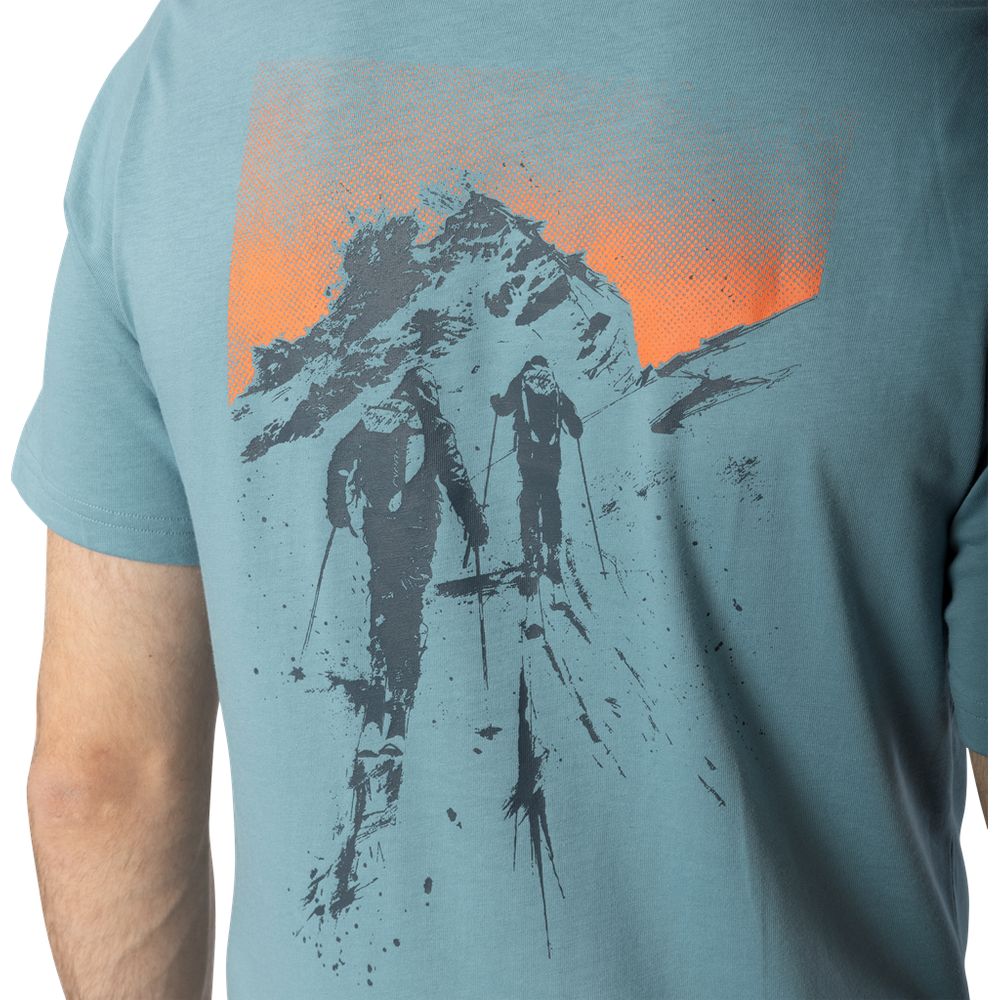Dynafit Back Graphic Cotton T-Shirt Herren smoke-blue-approach Produktbild 4