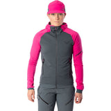 Dynafit Radical Polartec® Hooded Fleecejacke Damen flamingo Produktbild 2