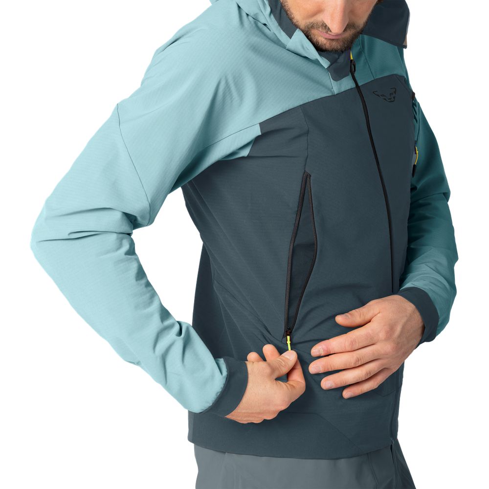 Dynafit Ridge Thermal Hoody Midlayer Herren smoke-blue Produktbild 6