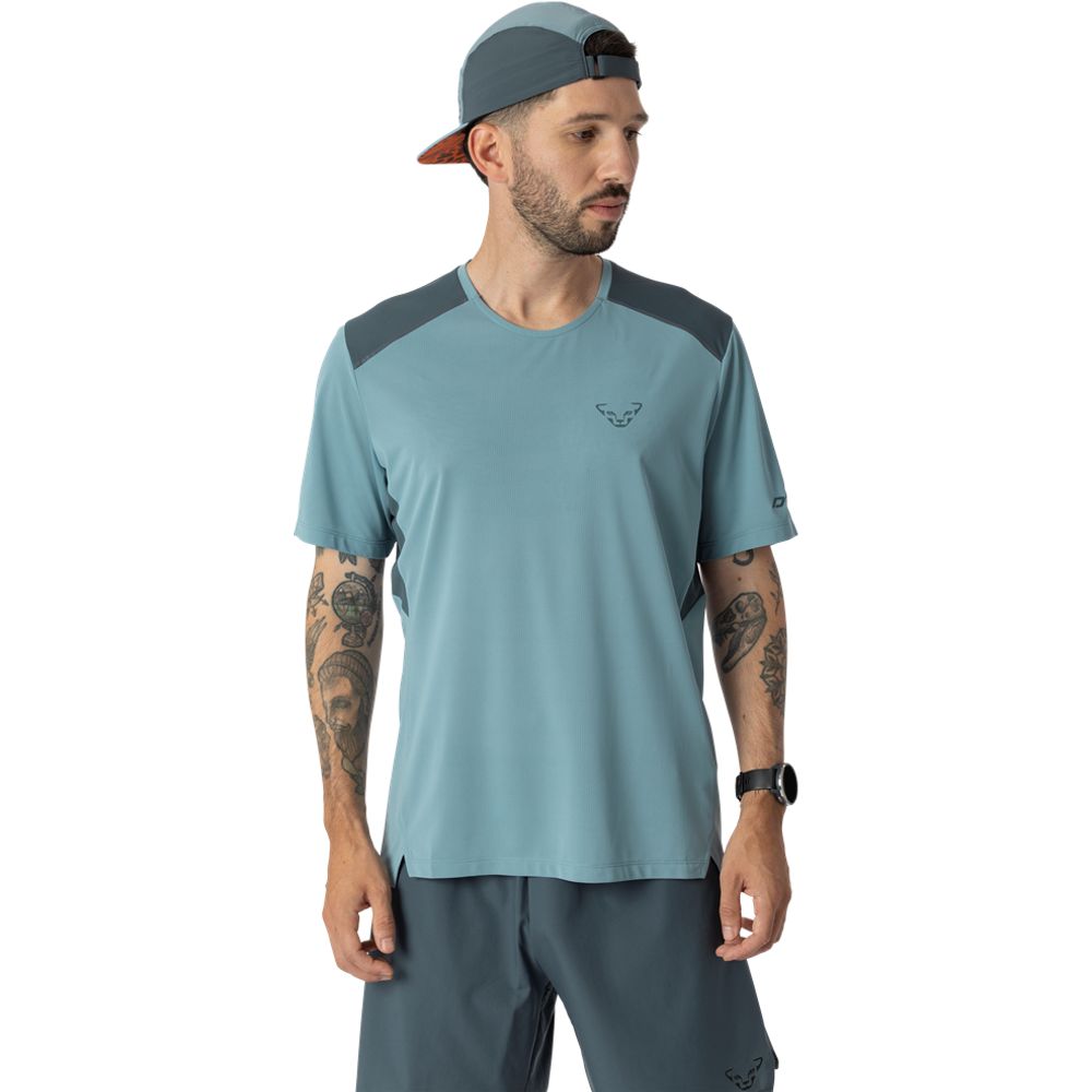 Dynafit Sky Herren Laufshirt smoke-blue Produktbild 2