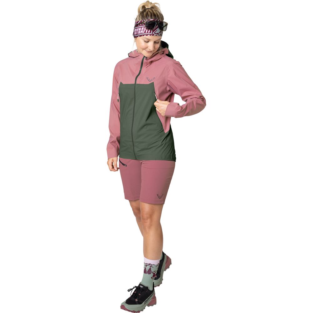 Dynafit Transalper 3L Jkt Damen Hardshelljacke dark rose Produktbild 1