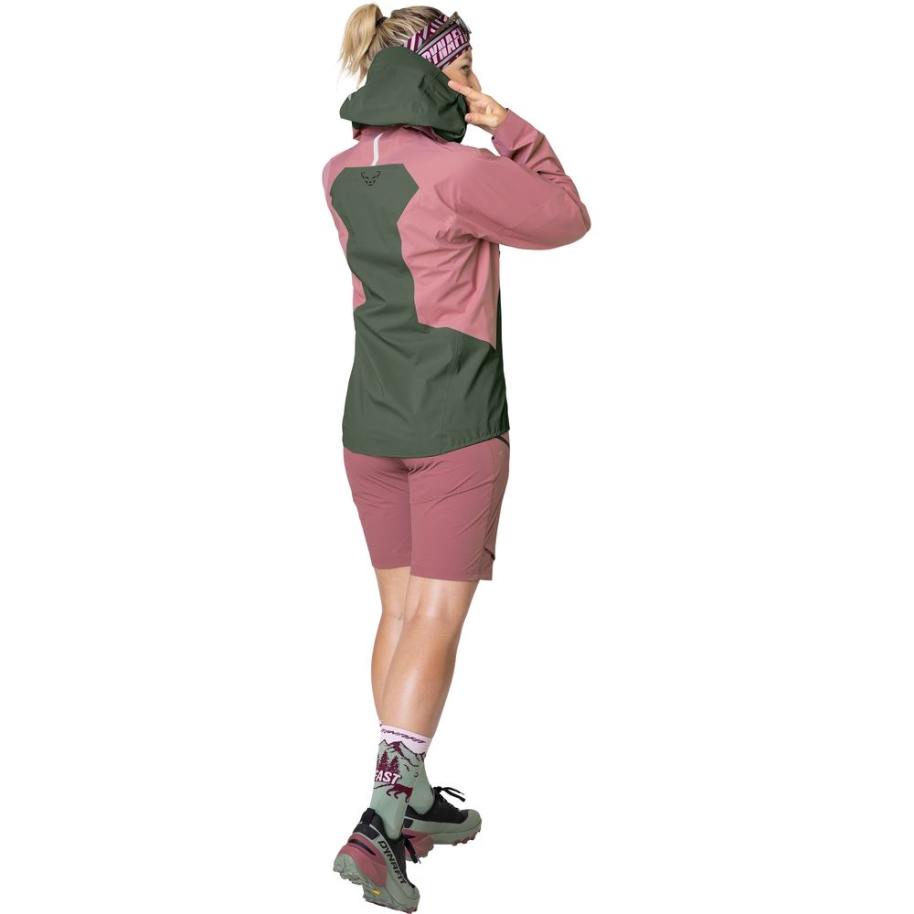 Dynafit Transalper 3L Jkt Damen Hardshelljacke dark rose Produktbild 2