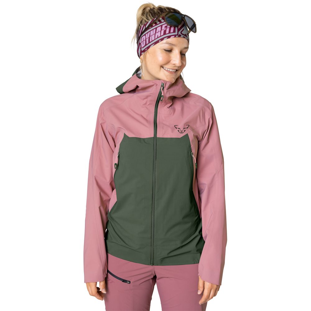 Dynafit Transalper 3L Jkt Damen Hardshelljacke dark rose Produktbild 3