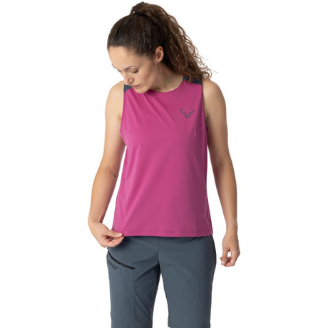Dynafit Transalper Damen Tankshirt magenta Produktbild 1