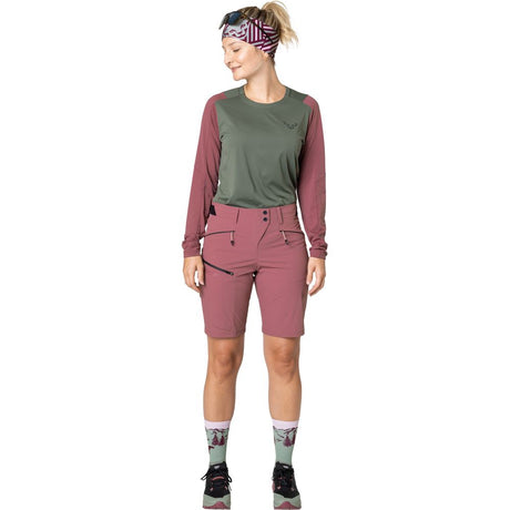 Dynafit Transalper DST Damen dark rose Shorts Produktbild 1