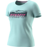 Dynafit Transalper Graphic S/S Damen Funktionsshirt cloud-blue Produktbild 0