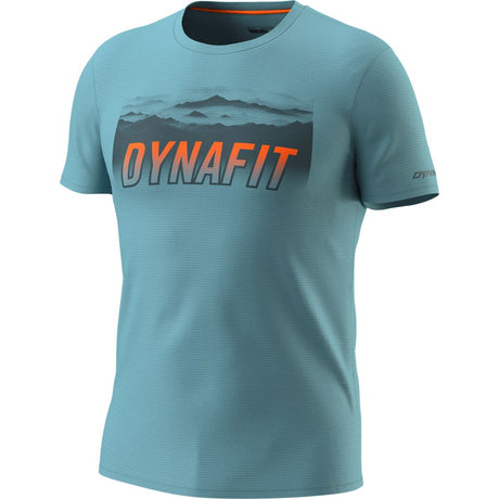 Dynafit Transalper Graphic S/S Herren Funktionsshirt smoke-blue Produktbild 0