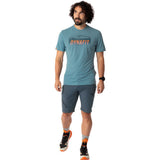 Dynafit Transalper Graphic S/S Herren Funktionsshirt smoke-blue Produktbild 3