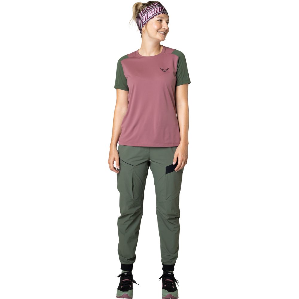 Dynafit Transalper S/s Damen dark rose 5560 T-Shirt Produktbild 1
