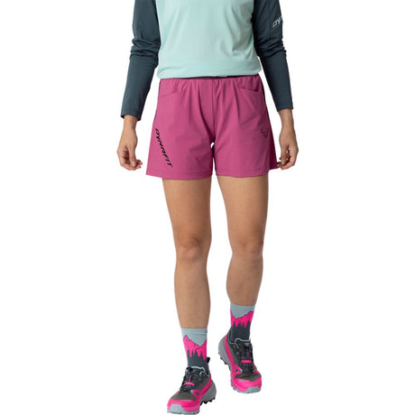 Dynafit Traverse Hybrid Damen Short magenta Produktbild 1