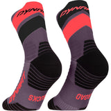 Dynafit Ultra Mid Laufsocken ephemera-ultra-coral Produktbild 1