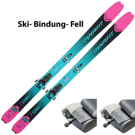 Dynafit Seven Summits Wm+ vormontiertes Set Tourenski-Bindung-Fell Produktbild 0