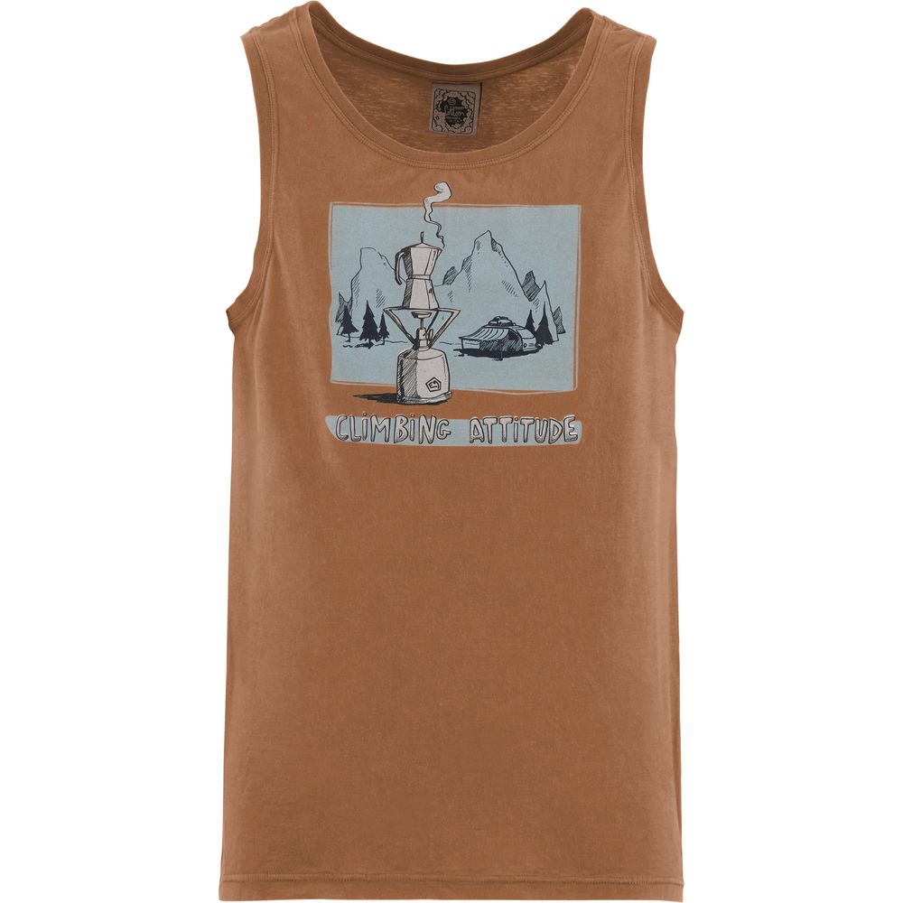 E9 1caffe Herren Trägershirt cocoa Produktbild 0