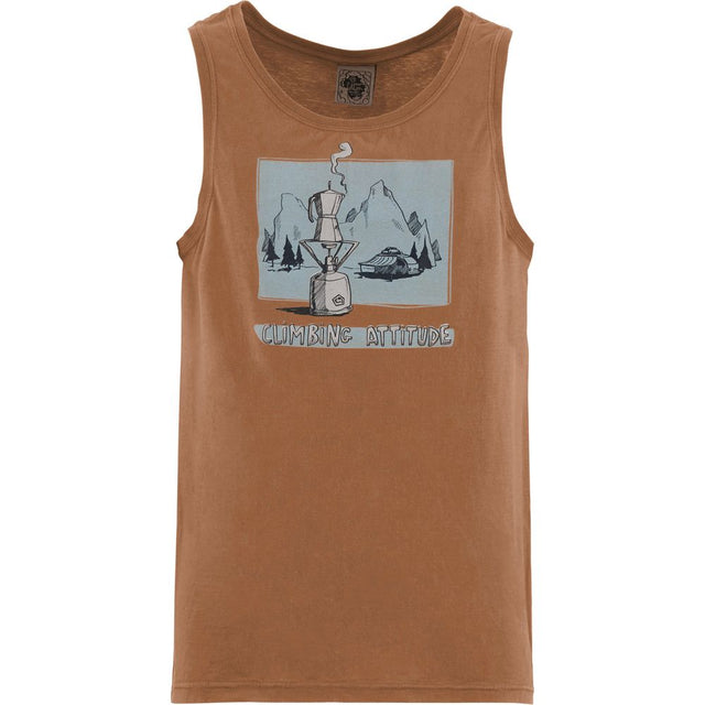 E9 1caffe Herren Trägershirt cocoa Produktbild 0