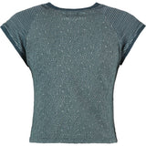 E9 Audrey Damen Cropped-T-Shirt slate Produktbild 1