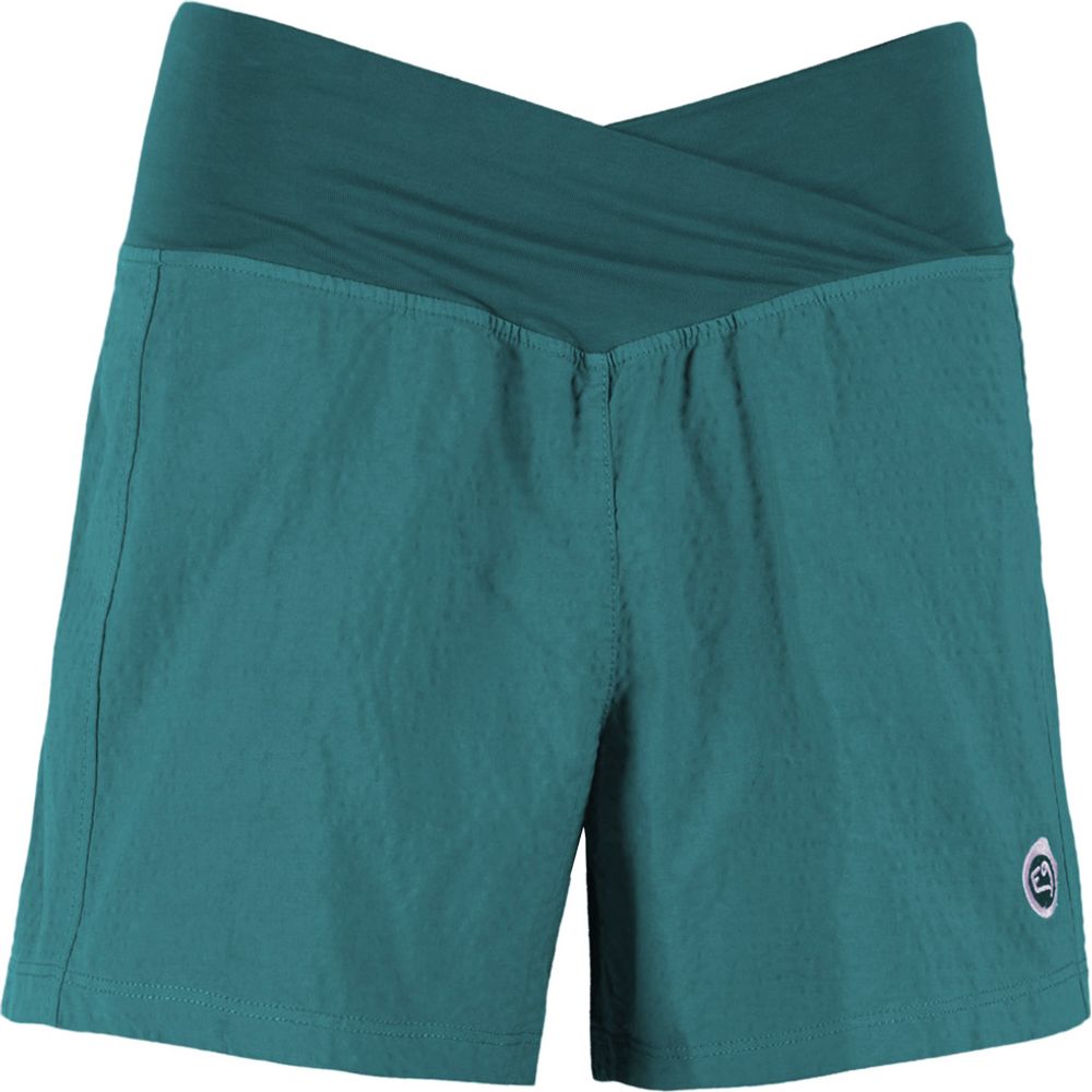 E9 Priscilla Damen Klettershort green-lake Produktbild 0