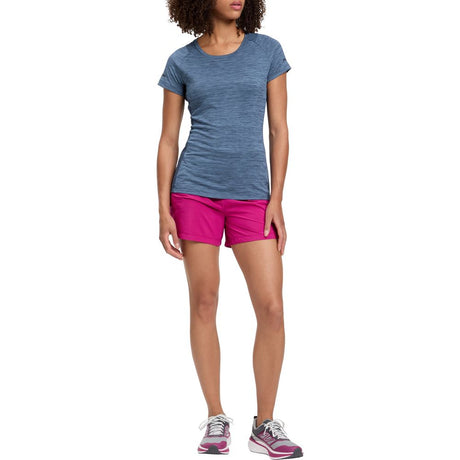 Energetics Damen T-Shirt Evii melange-navy Produktbild 1