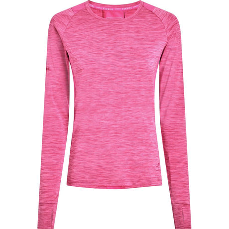 Energetics Langarmshirt Evii Damen melange-pink-dark Produktbild 0