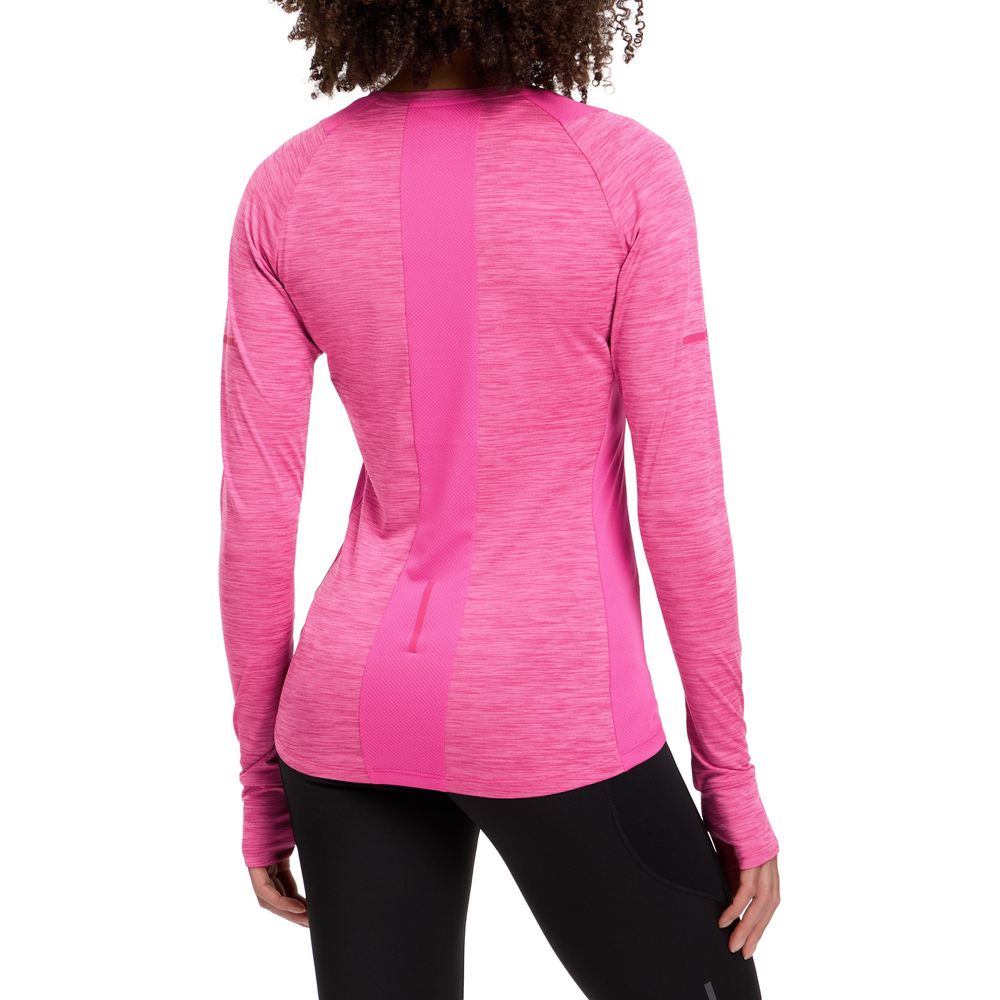 Energetics Langarmshirt Evii Damen melange-pink-dark Produktbild 1