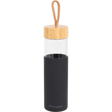 Energetics Trinkflasche Glass Bottle III black/anthracite Produktbild 0